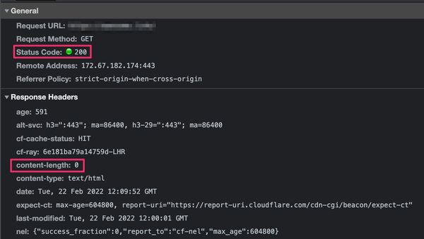 hero image for post Fixing empty responses from Cloudflare Workers Sites